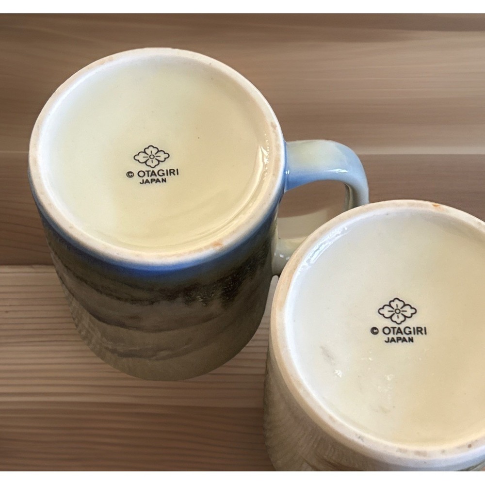Otagiri Mugs Lot Of 3 Eagle Raccoon Natures Endangered Wildlife Japan Vintage - Picture 9 of 9